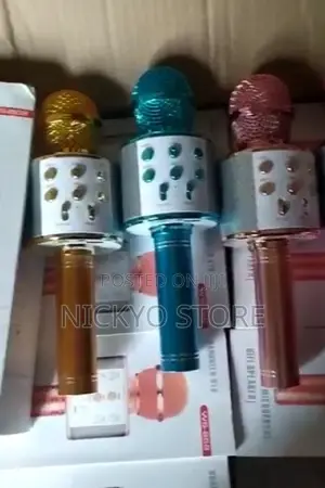 Wireless Microphones With Bluetooth and Speaker
