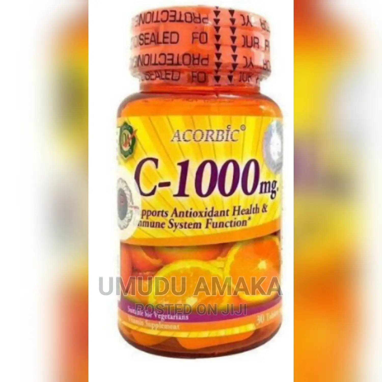 Ascorbic Vit.C-1000mg Capsule. Immune Booster