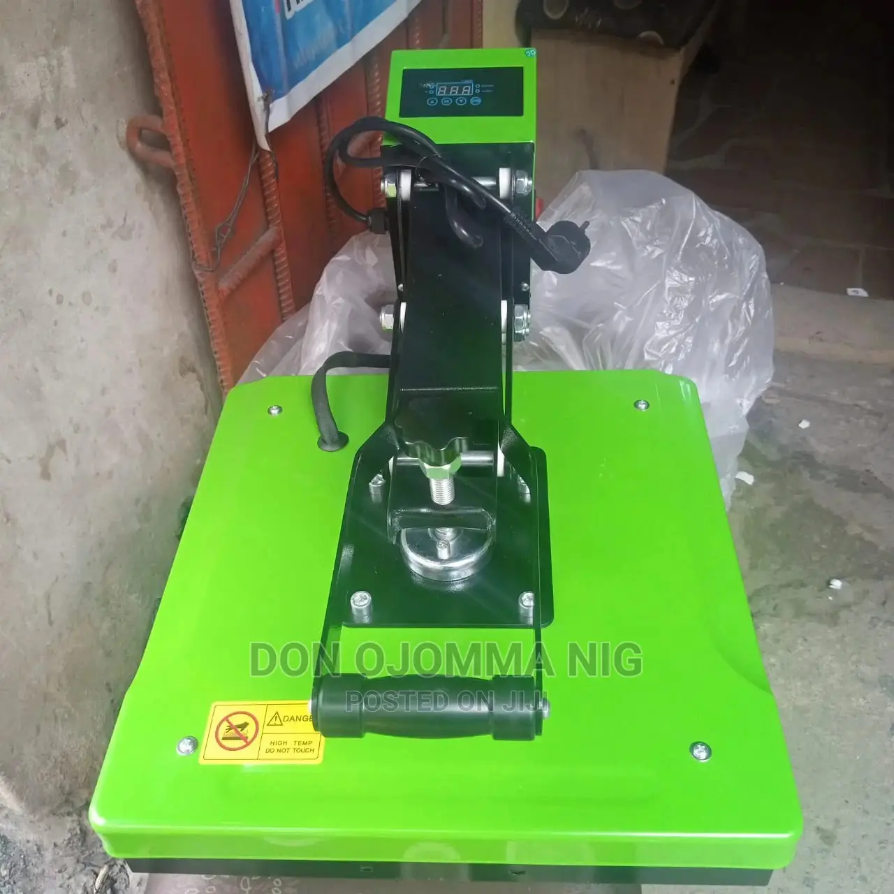 Single Heat Press Machine