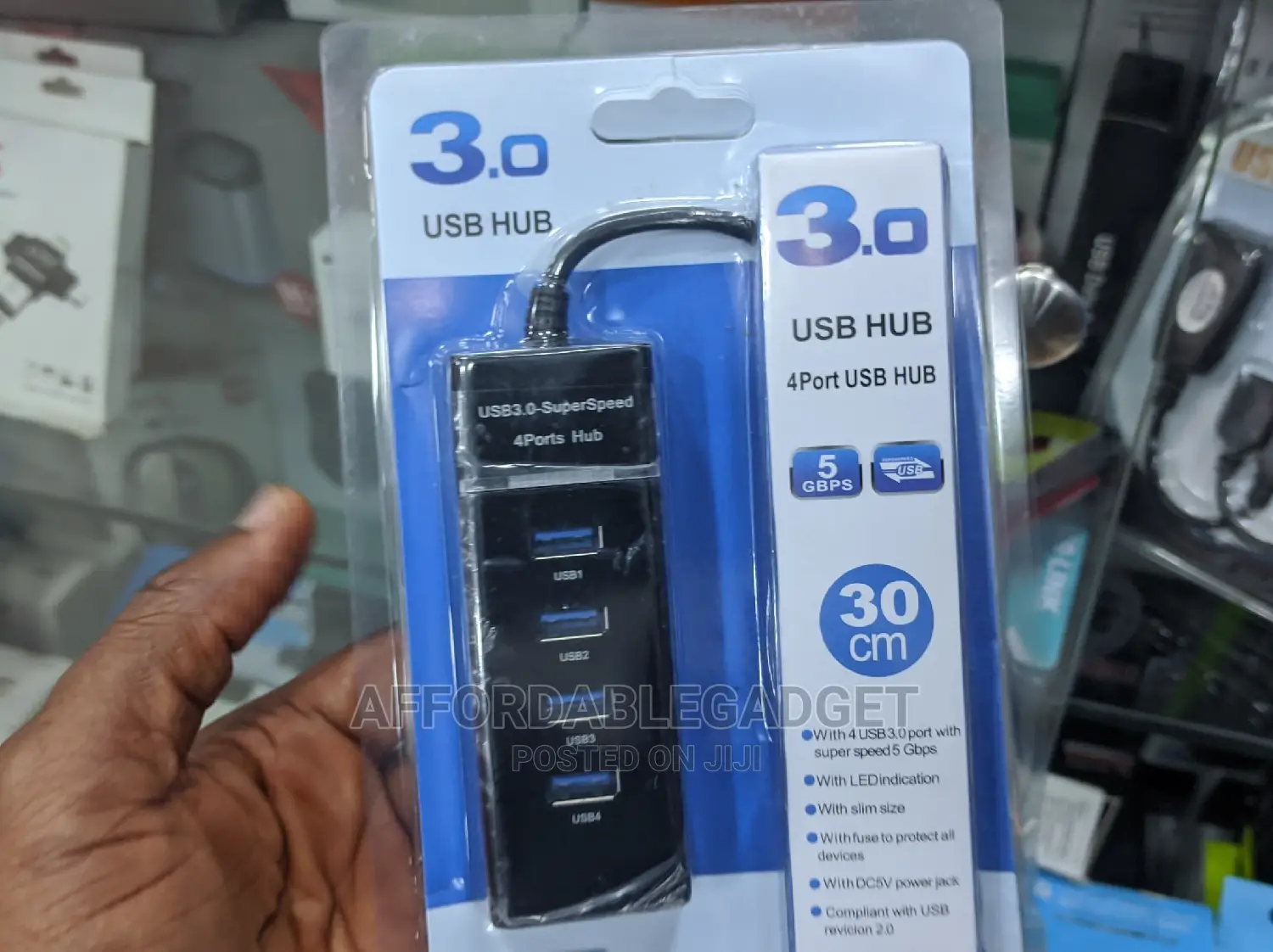 4 Port USB Hub 3.0