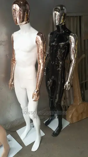 Brand New Chrome Male Luxury Display Shop Models/Mannequins