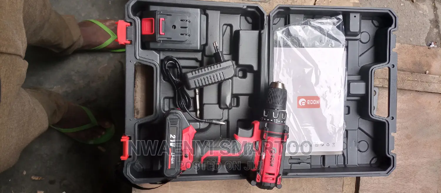 21v Battery Drilling Machine Edon