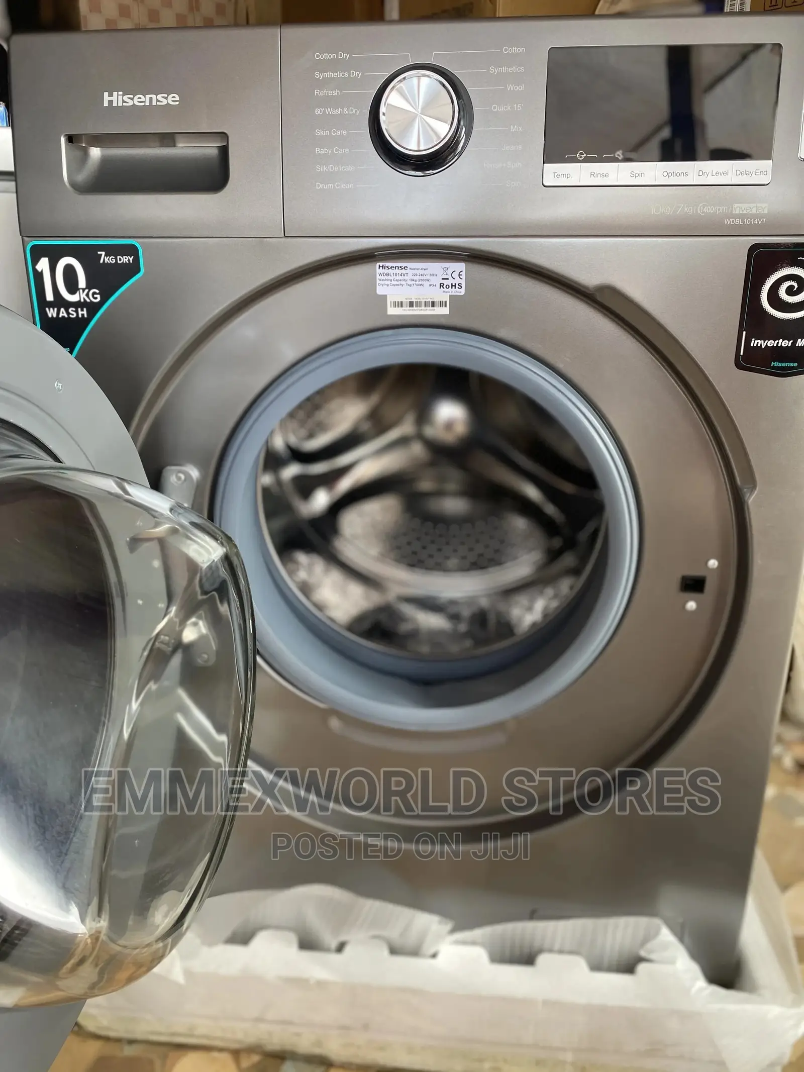Hisense Washer Dryer 2in1 10kg Machine