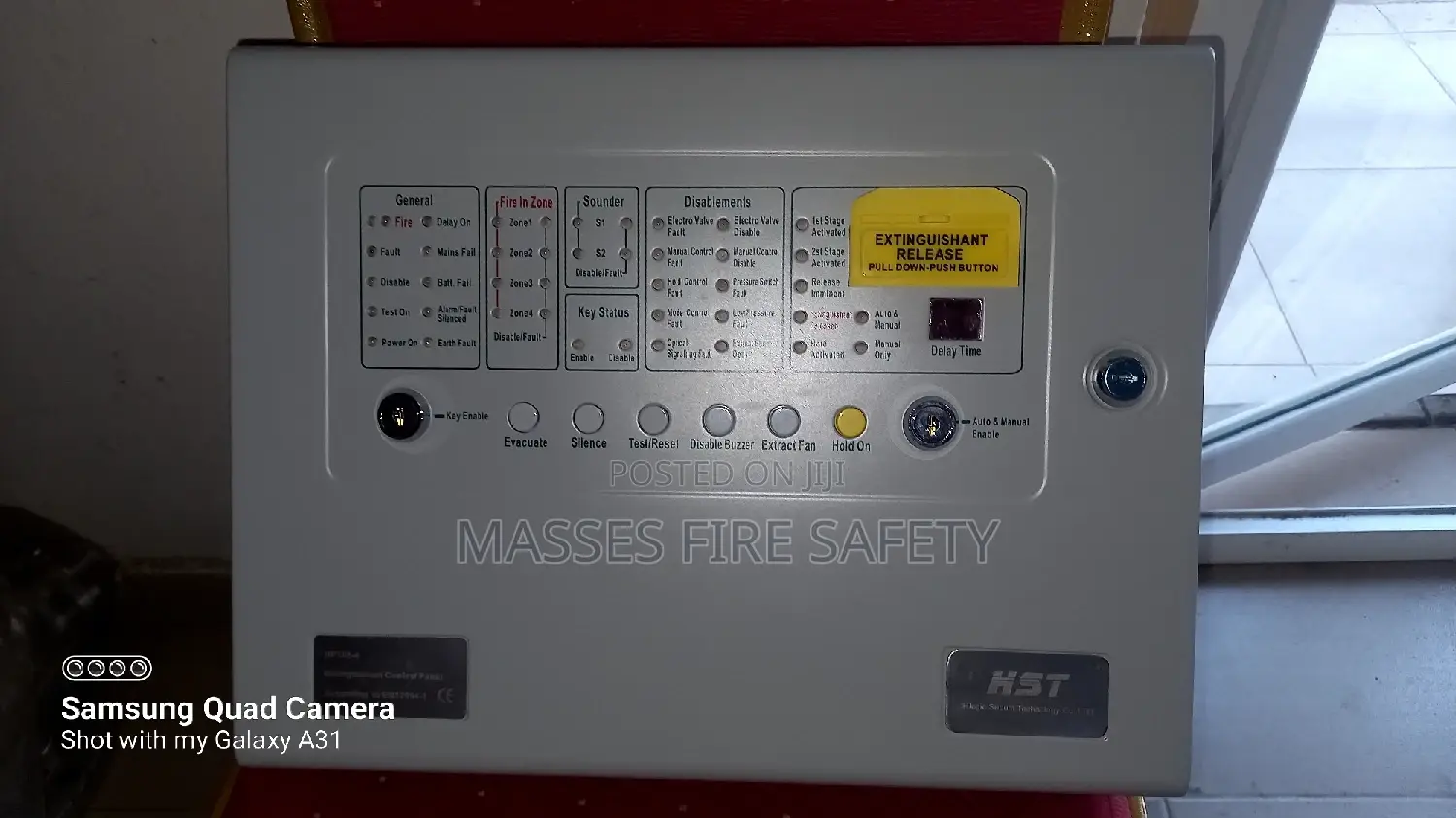 HST Fire Extinguishing Panel
