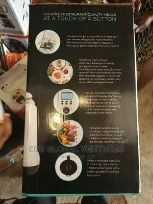 Stirling 10 in 1 Multifunction Thermo Cooker and Yam Pounder