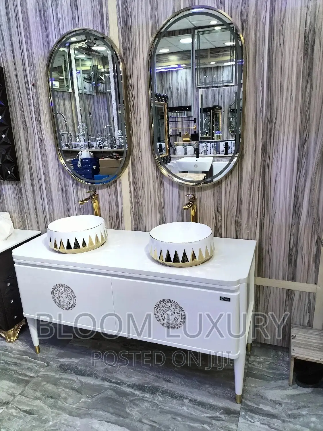 Versace Cabinet And Mirror