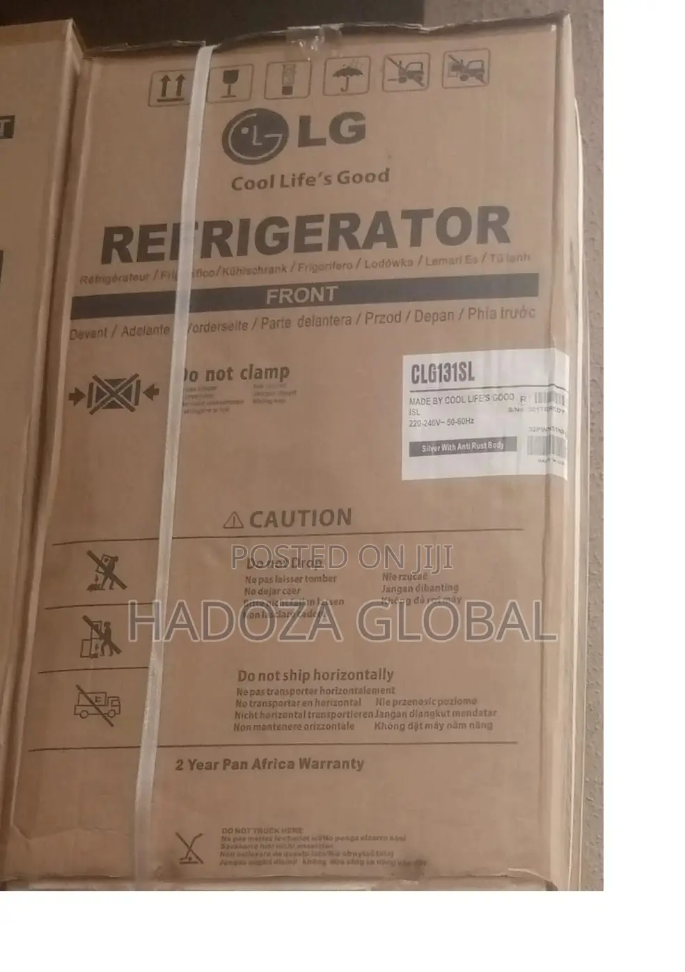 LG Clg131sl Refrigerator