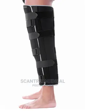 Black Foam Knee Immobilizer