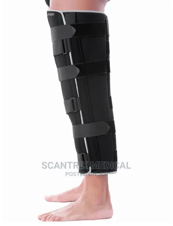 Black Foam Knee Immobilizer