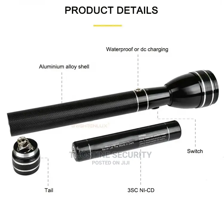 CC-70 Rechargeable LED Flashlight