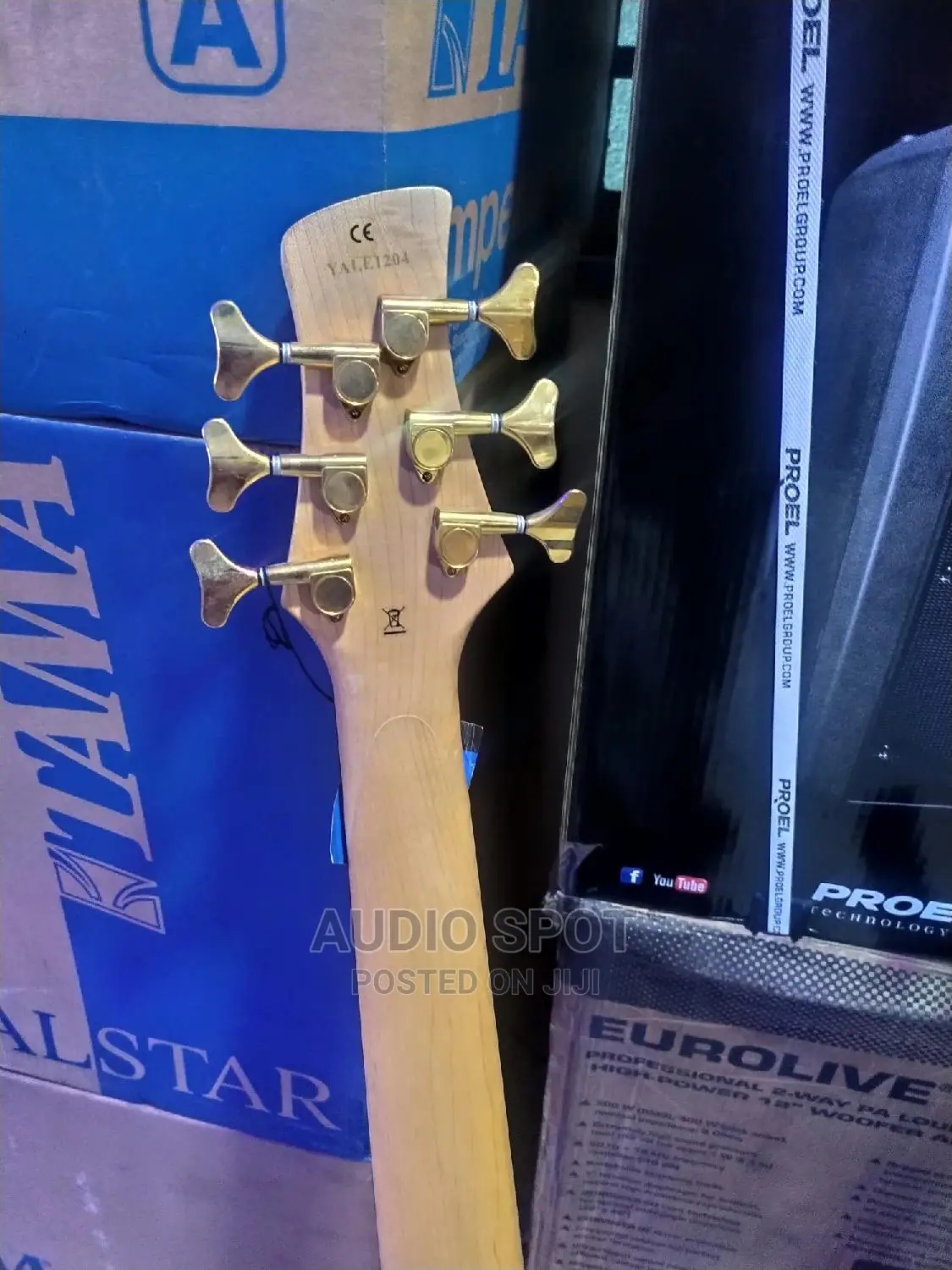 6 Strings J D Active Bass Guitar (Jd-rm6)