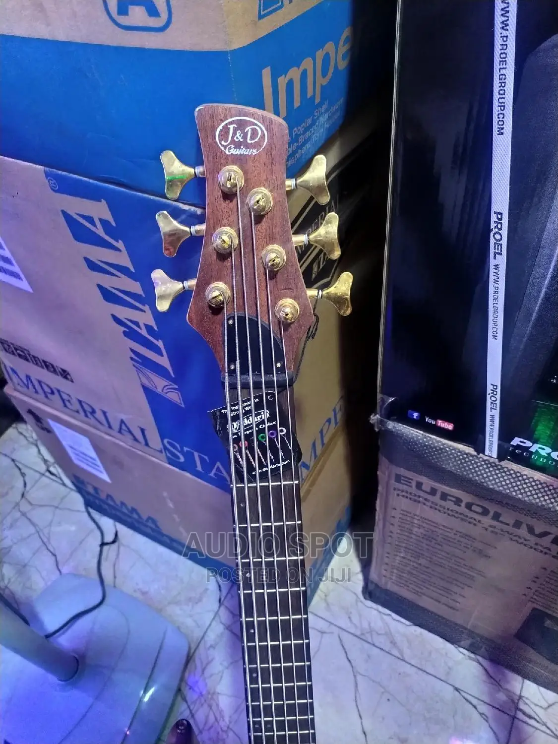 6 Strings J D Active Bass Guitar (Jd-rm6)
