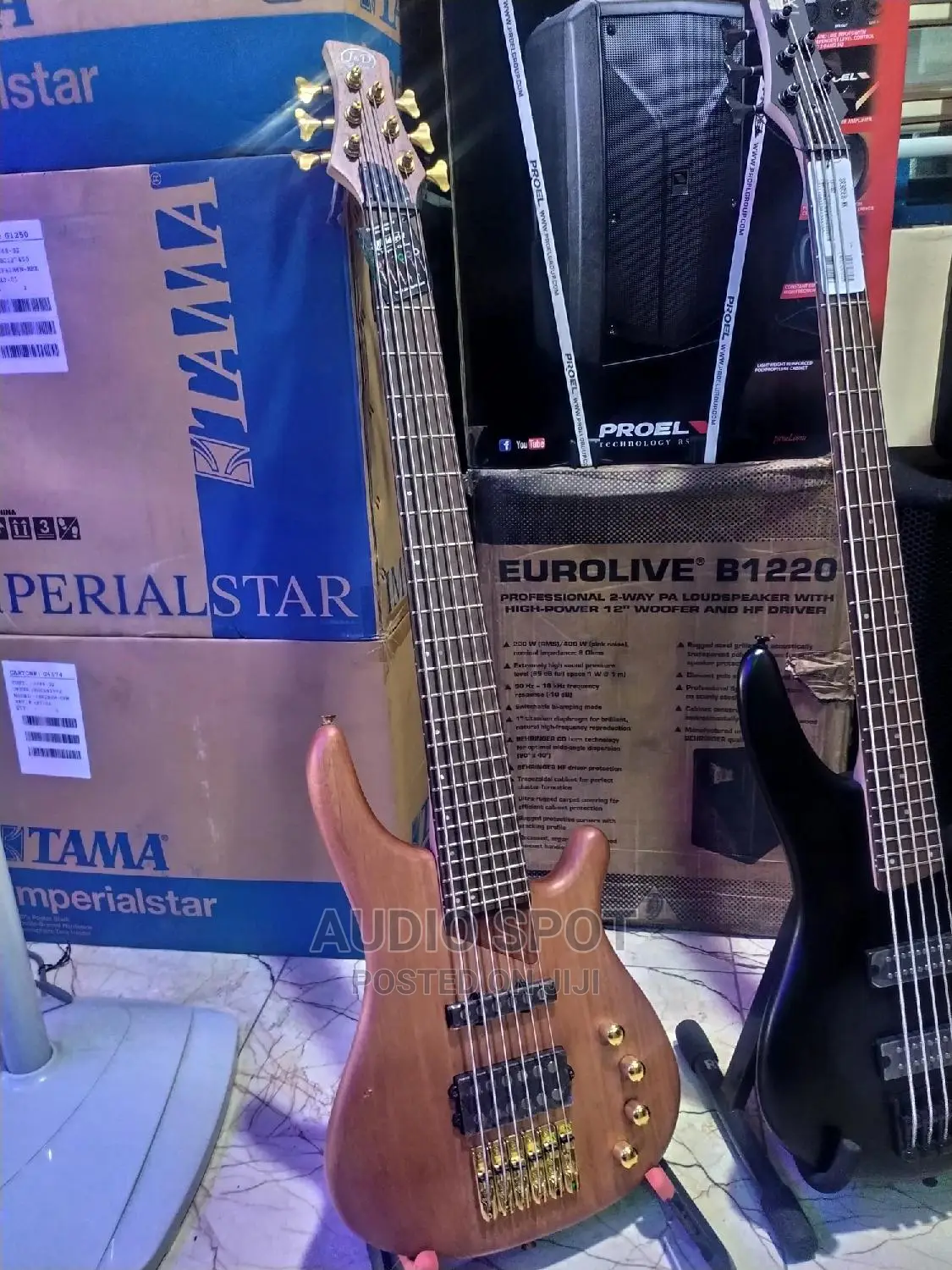 6 Strings J D Active Bass Guitar (Jd-rm6)
