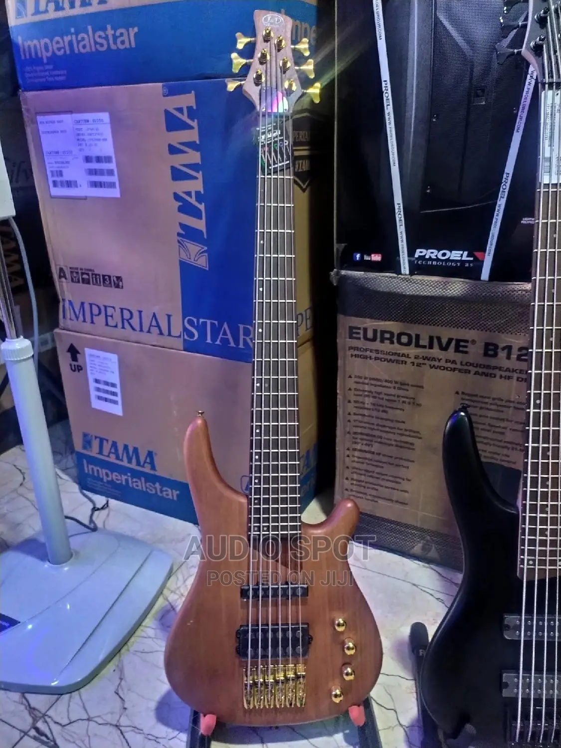 6 Strings J D Active Bass Guitar (Jd-rm6)