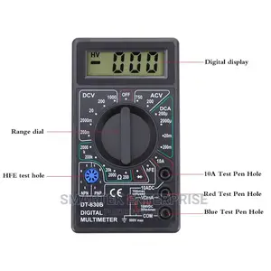 LCD Digital Multimeter AC/DC 750/1000v Digital