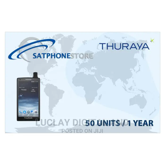 Thuraya 50 Units Recharge Card