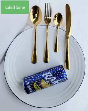 6pcs Gold Spoons