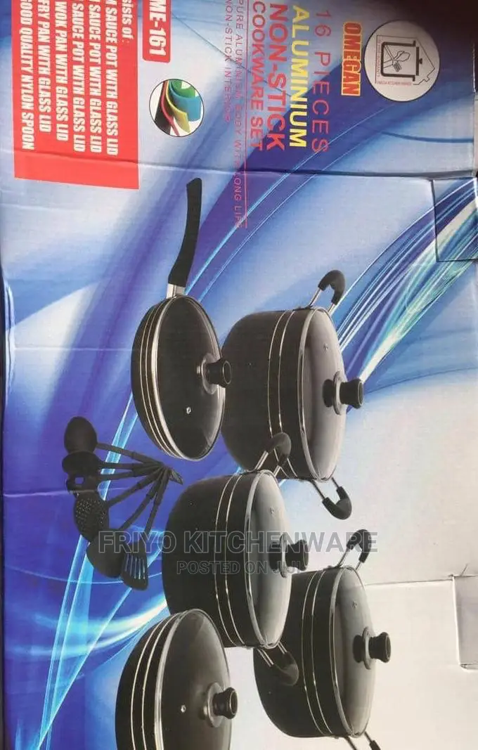 Complete Set of Non Stick Pot