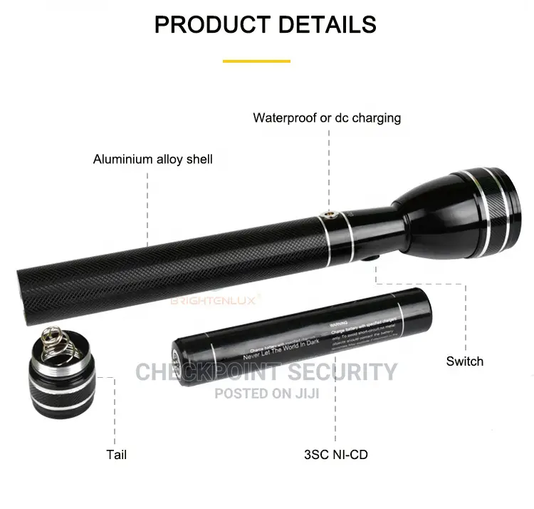 Rechargeable LED Flashlight CC-70