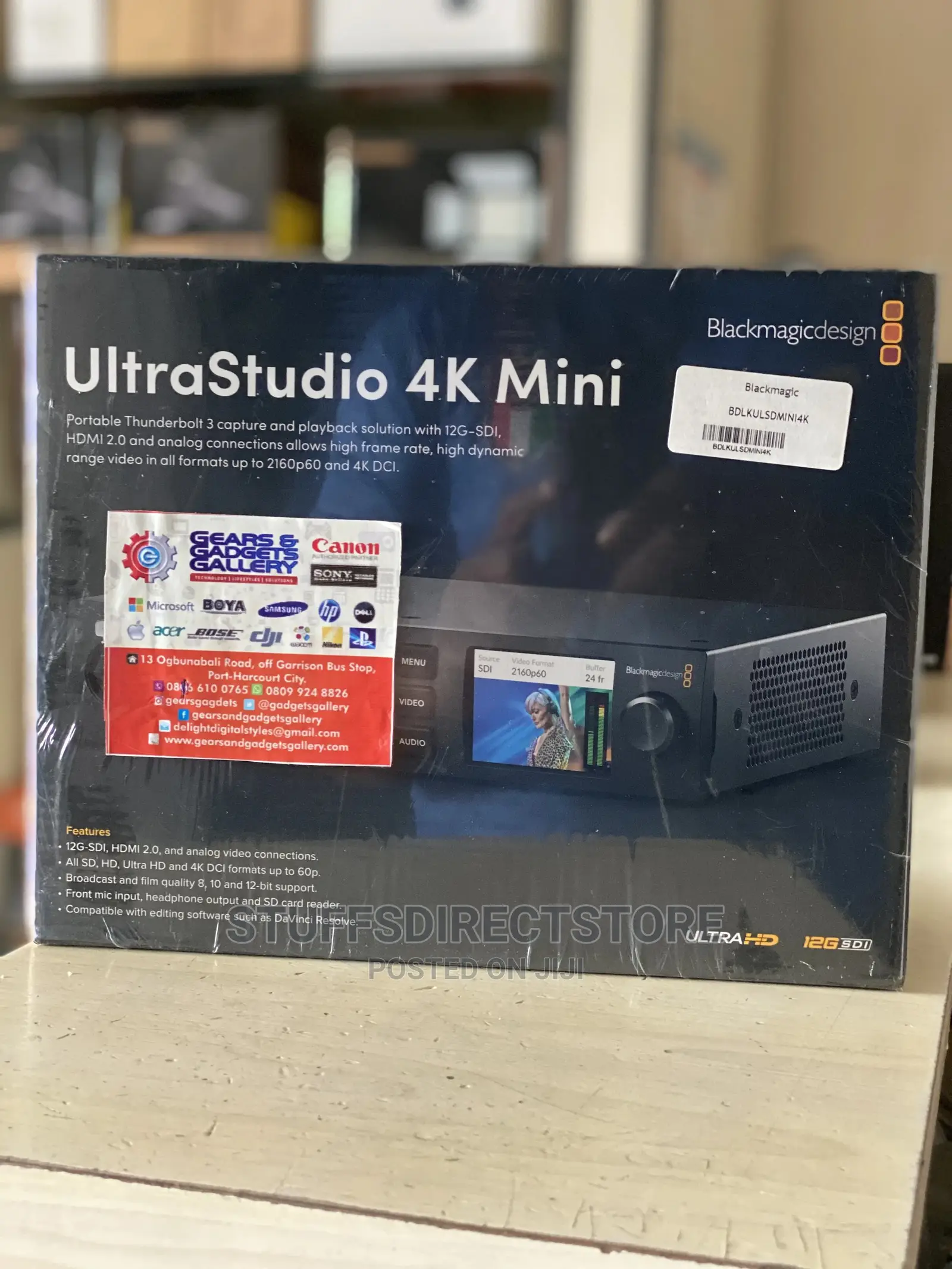 Blackmagic Ultrastudio Mini Thunderbolt 3