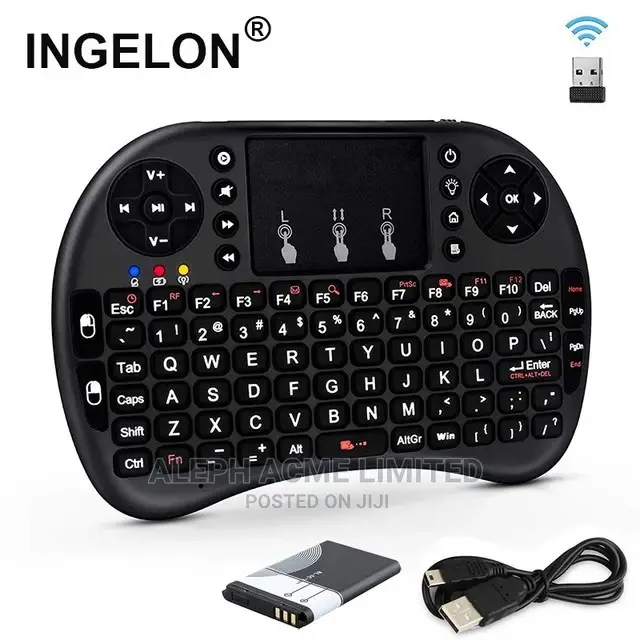 2.4ghz Rechargeable Wireless Mini Qwerty Keyboard