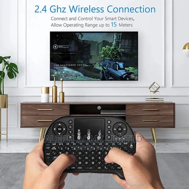 2.4ghz Rechargeable Wireless Mini Qwerty Keyboard