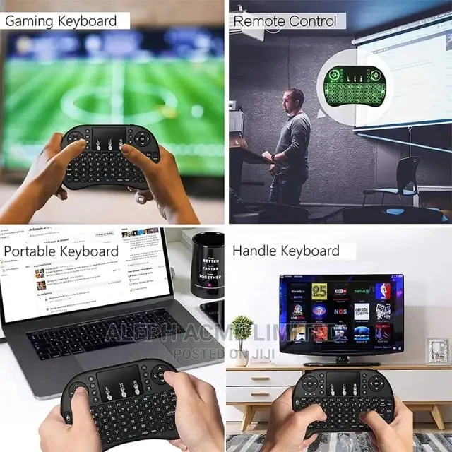 2.4ghz Rechargeable Wireless Mini Qwerty Keyboard