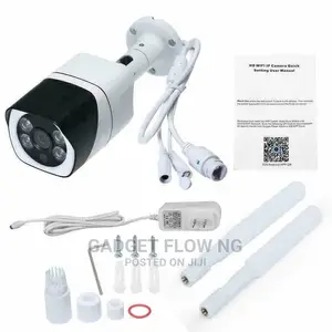Wifi Outdoor Security Camera 1080p, 110°Wide Angle