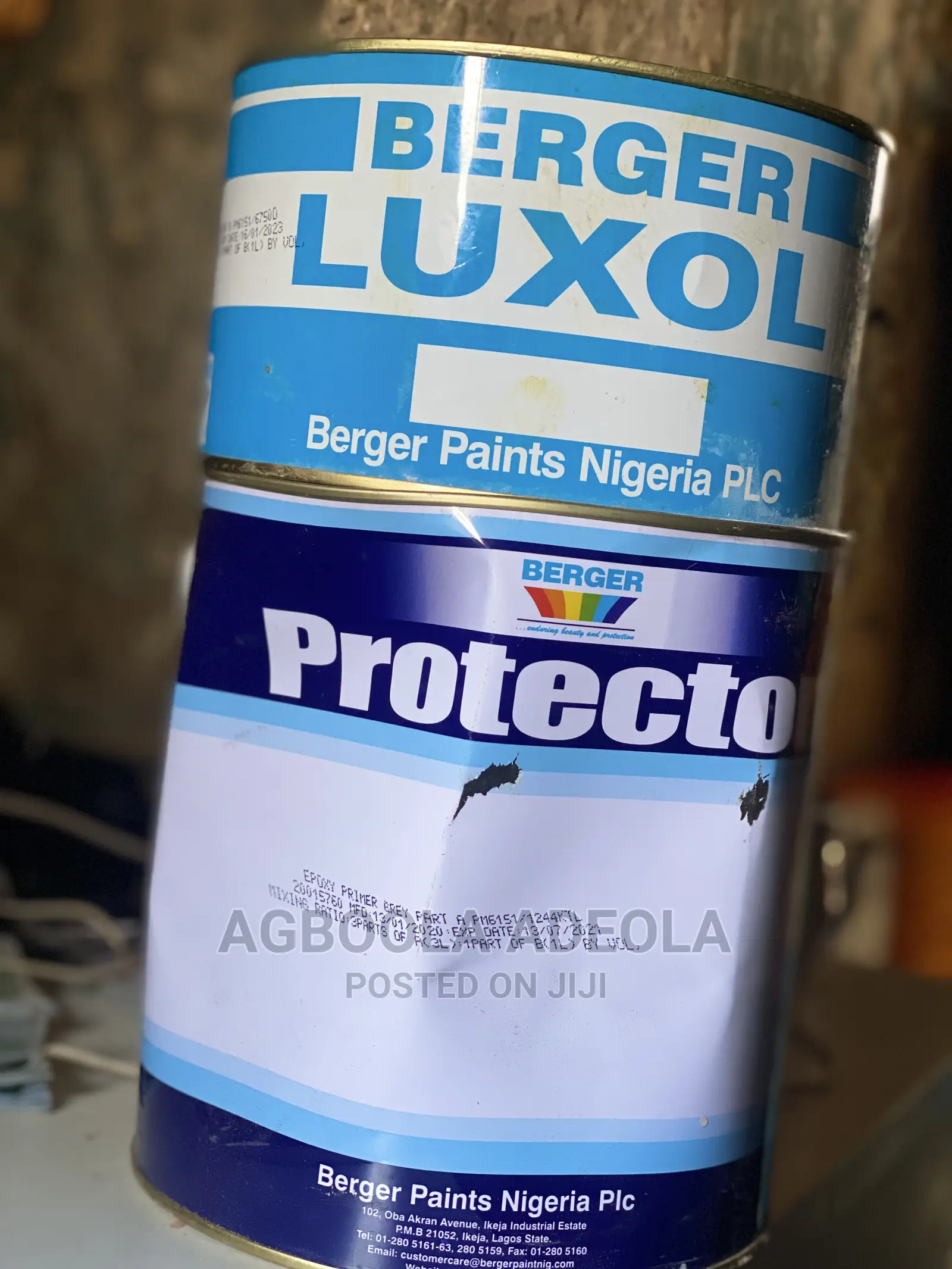 Berger Epoxy Paint