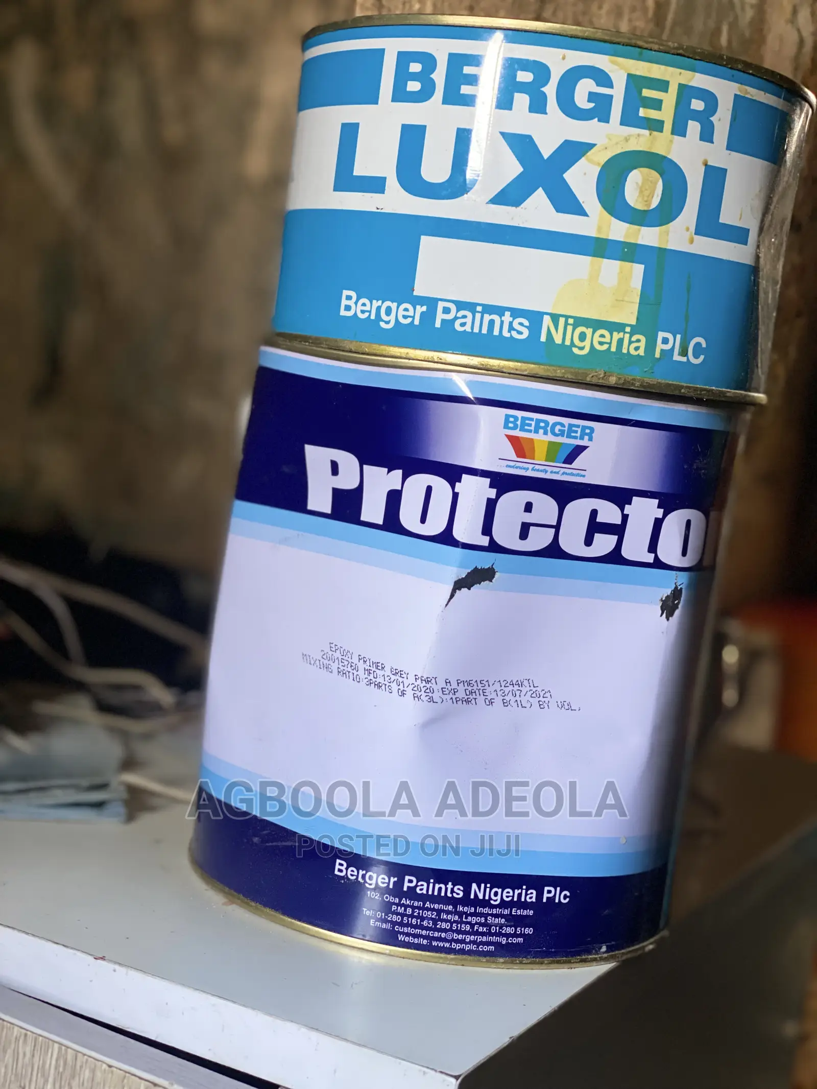 Berger Epoxy Paint