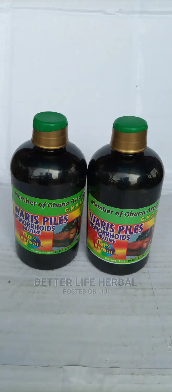 Warris Piles (Heorrhoids) Herbal Mixture.