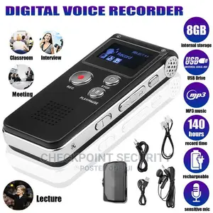 Digital Voice Recorder 8gb Inbuilt
