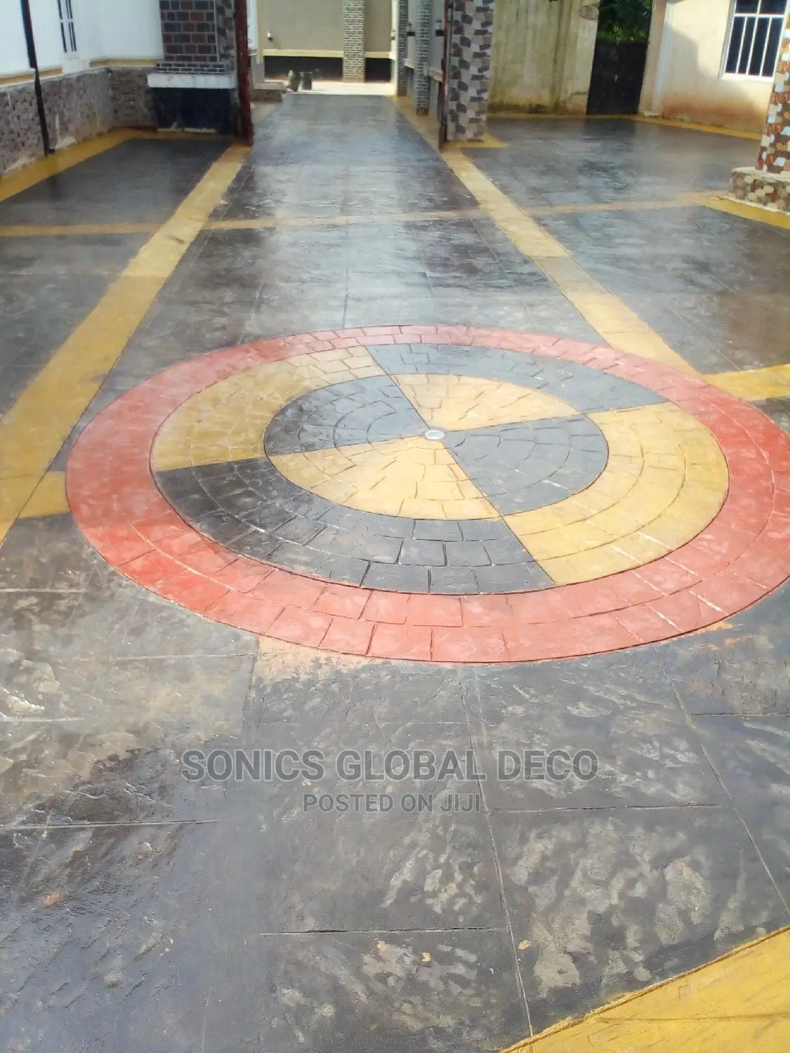 Encreet Floor Stamp