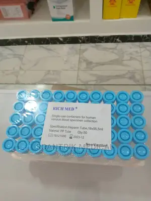 Lab Disposable Heparin Blood Collection Tubes