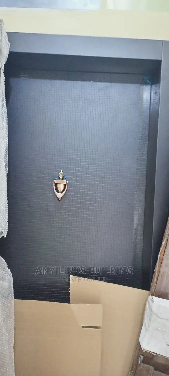 High Quality China Security Black Doors