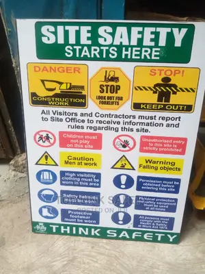 Safety Signs Bored .