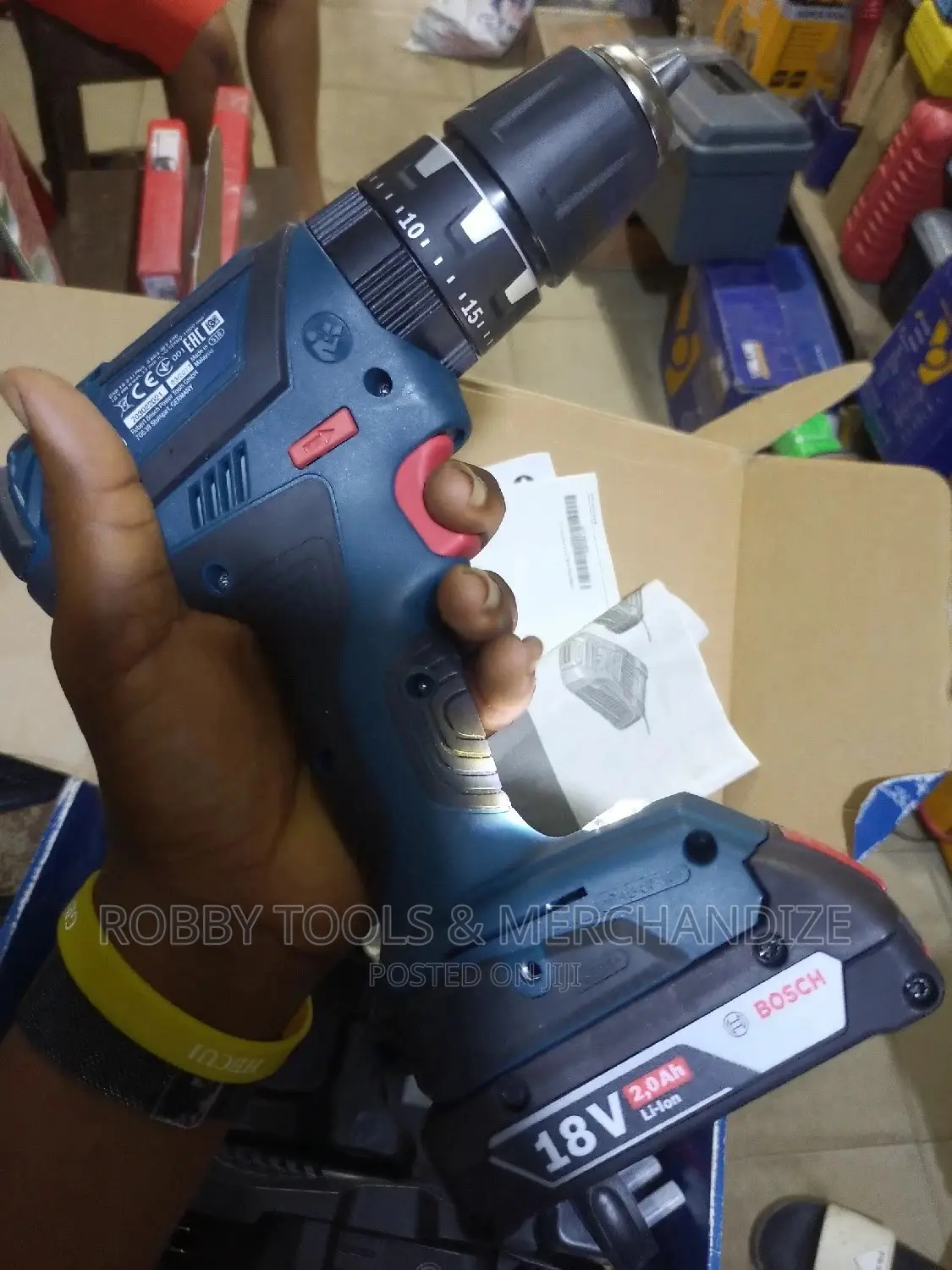 Bosch Cordless Drilling Bits Machine 18v
