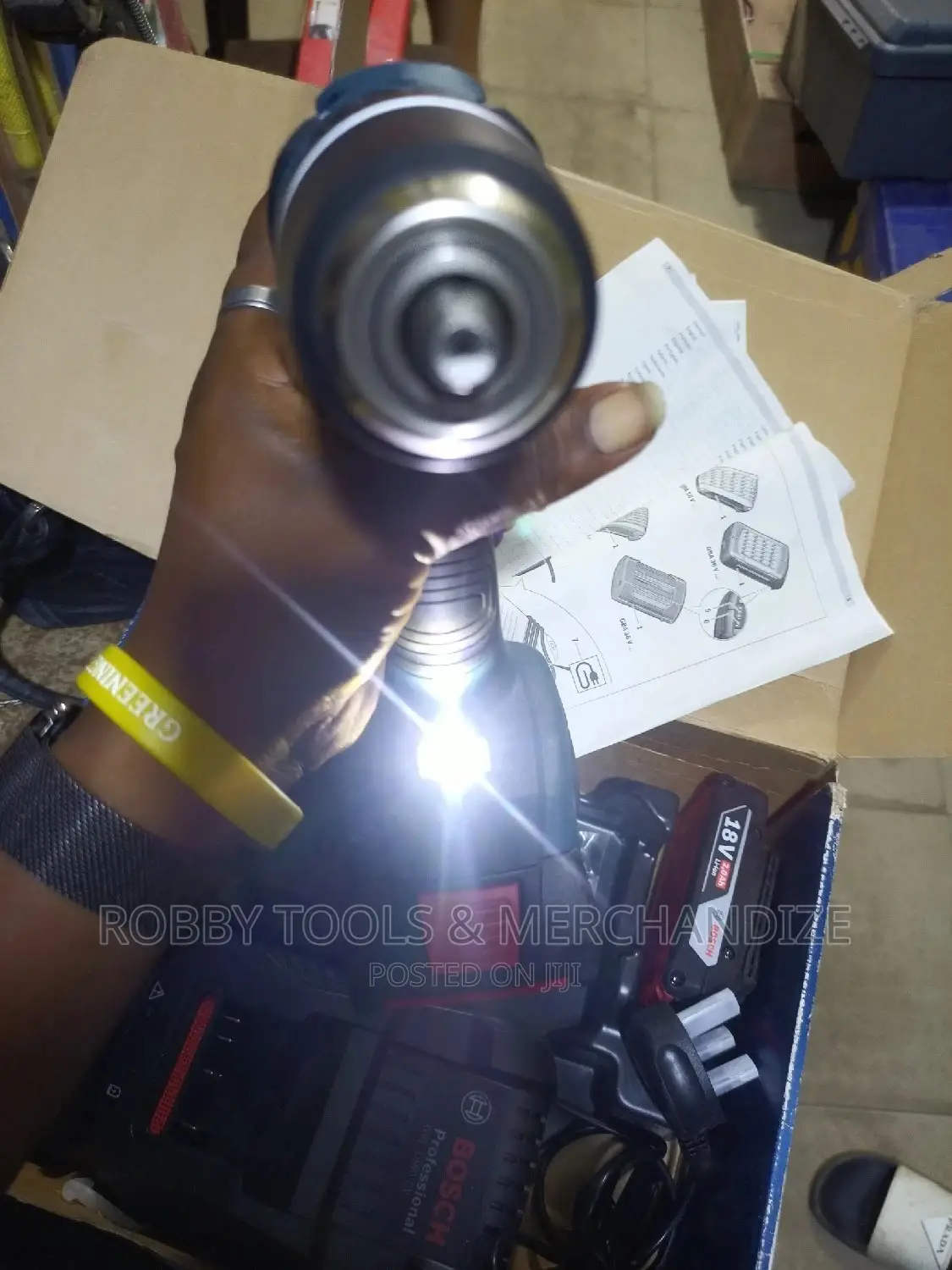 Bosch Cordless Drilling Bits Machine 18v