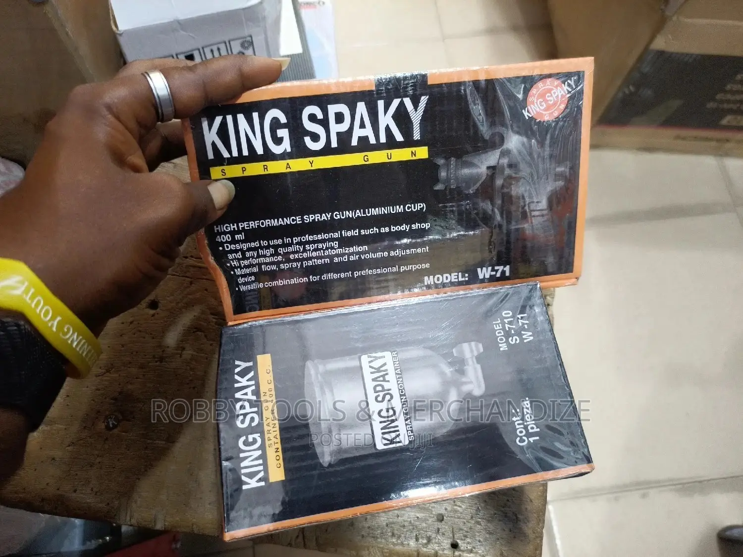 King Spaky Spray Gun