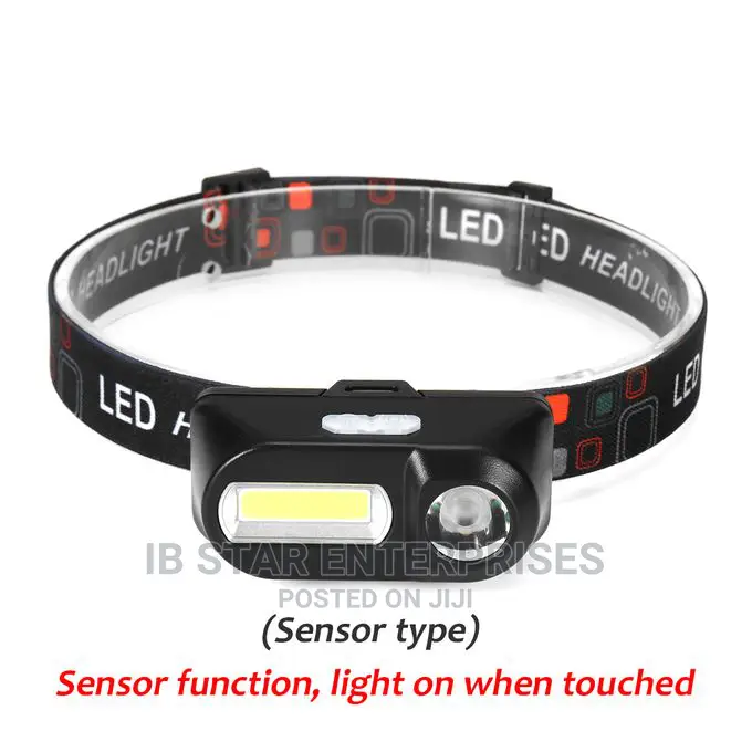 New Mini 4 Modes COB Running Fishing Headlight