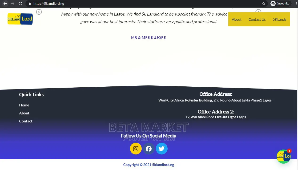 Promo Website Design and Development