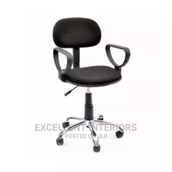 Computer Office Chair With Iron Leg.