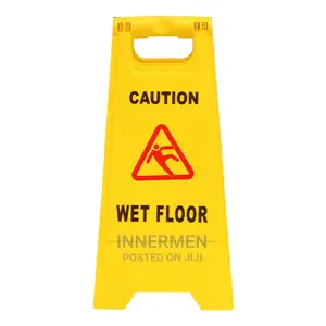 Lightweight Safety Sign - Wet Floor Caution