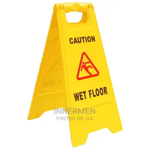 Lightweight Safety Sign - Wet Floor Caution