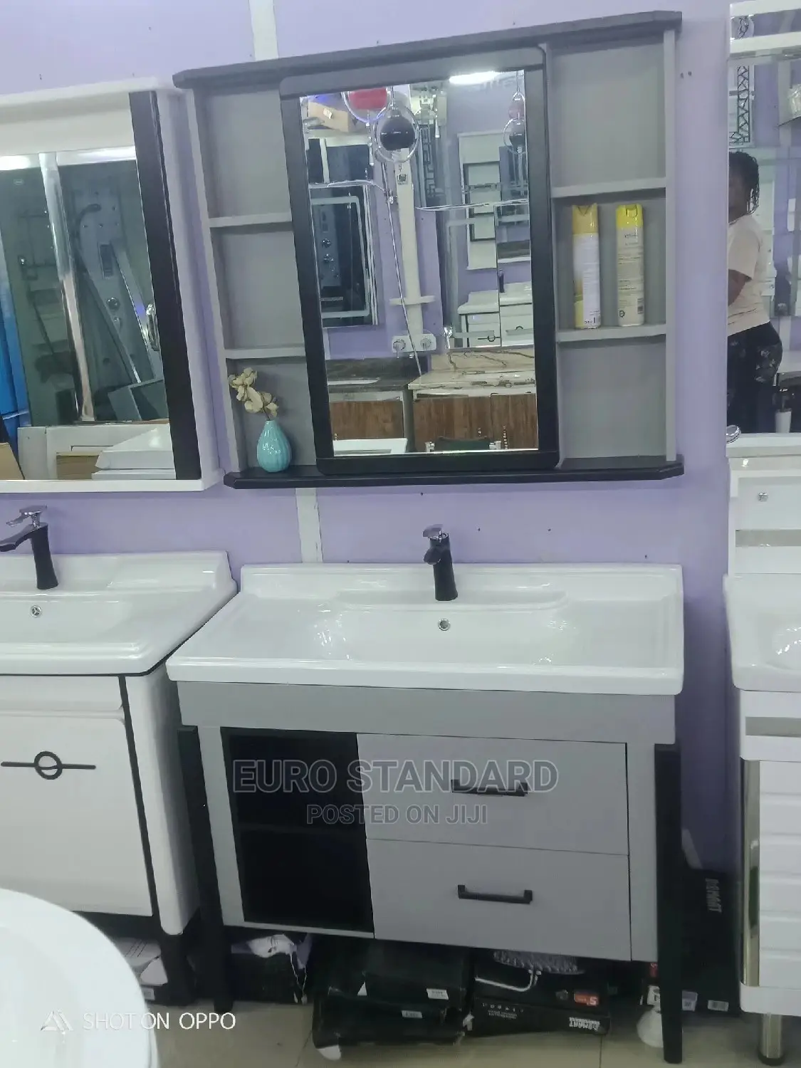100cm PVC Cabinet Basin