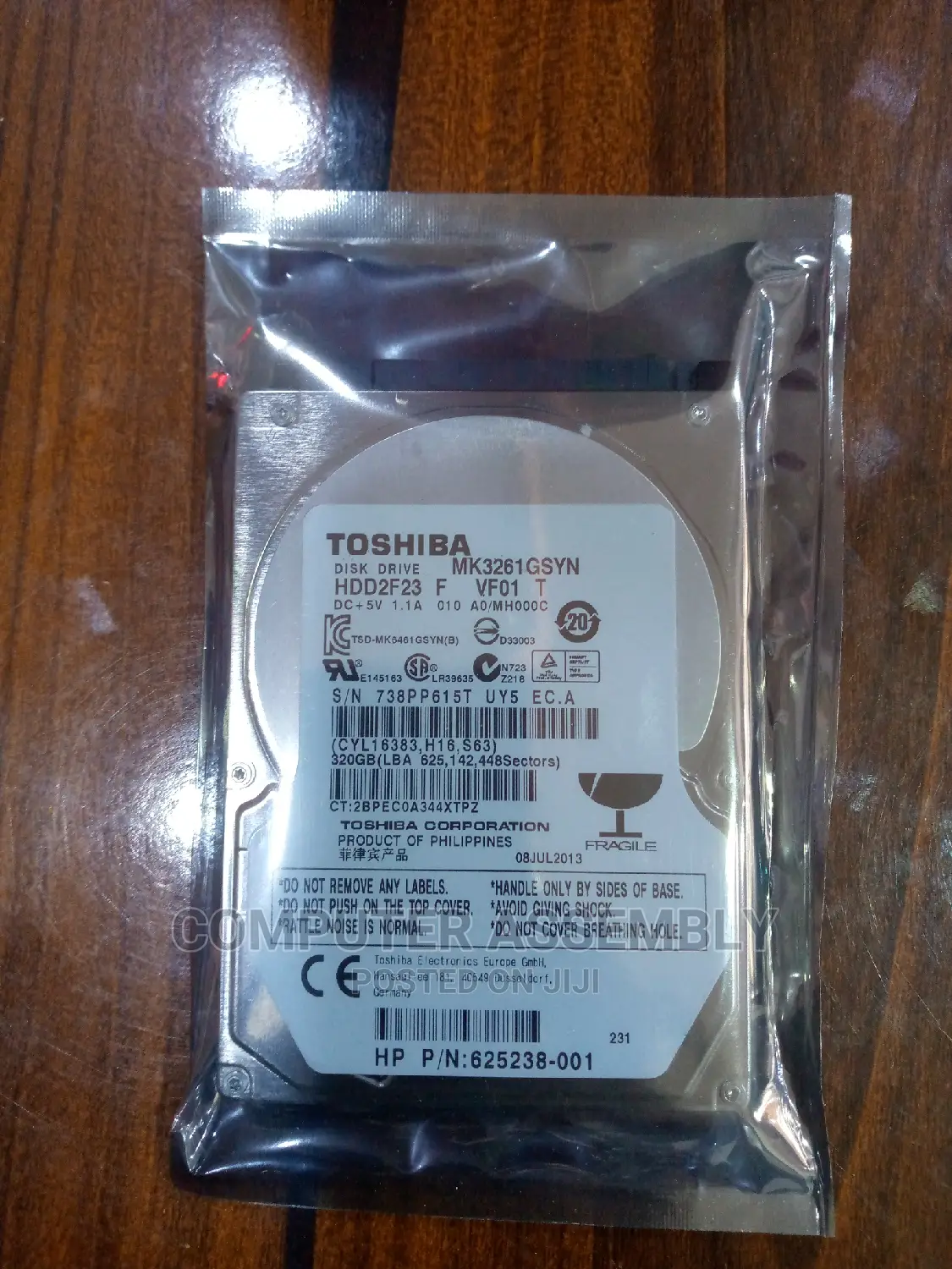320gb Internal Laptop Hard Drive