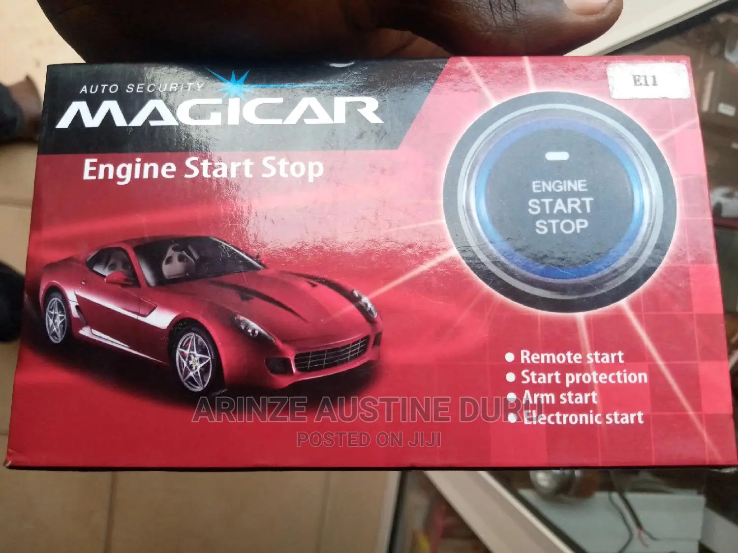 Push Engine Start Button Keyless