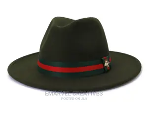 2024 New Hot Wide Brim Felt Fedora Hats