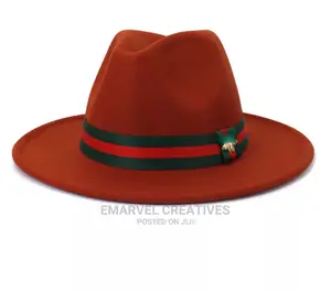 2024 New Hot Wide Brim Felt Fedora Hats