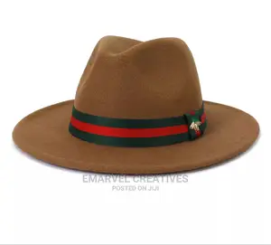 2024 New Hot Wide Brim Felt Fedora Hats